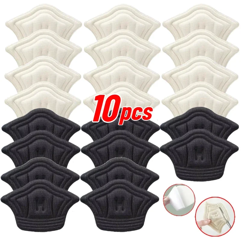 5Pairs Heel Insoles for Shoes Patch Heel Pads for Sport Shoes Adjustable Size Feet Pad Insole Shoe Heel Protector Back Sticker