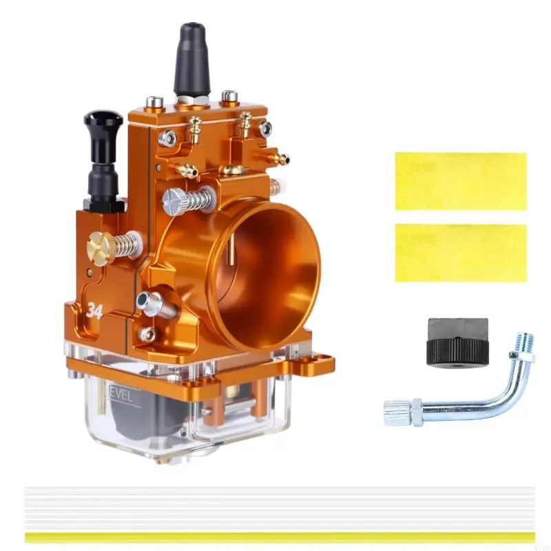 M76E 28 mm 30 mm 32 mm 34 mm Ersatz-Motorradvergaser mit externen Einstellteilen und transparenter Schwimmerschale für Trail – Detail 7