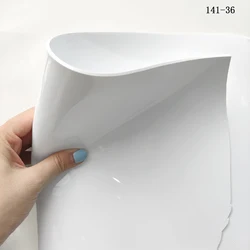 2MM Translucent Faux Leather Sheets PVC/TPU Vinyl Film for Packaging Decoration Bag Making DIY Sewing Craft material 30x120cm