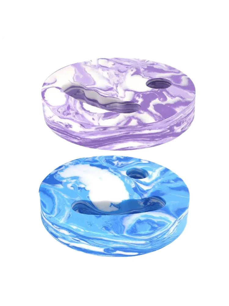 2pcs Pool Exercise Discs EVA Aquatic Aerobic Weights Anti-Slip Water Workout Resistance Flotation Aid for Beginners Youth&Adults