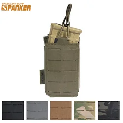 Tactical Magazine Pouches Single AK/M4 Rifle Molle Mag Pouch Airsoft Paintball Hunting Shooting Accessory Pouch