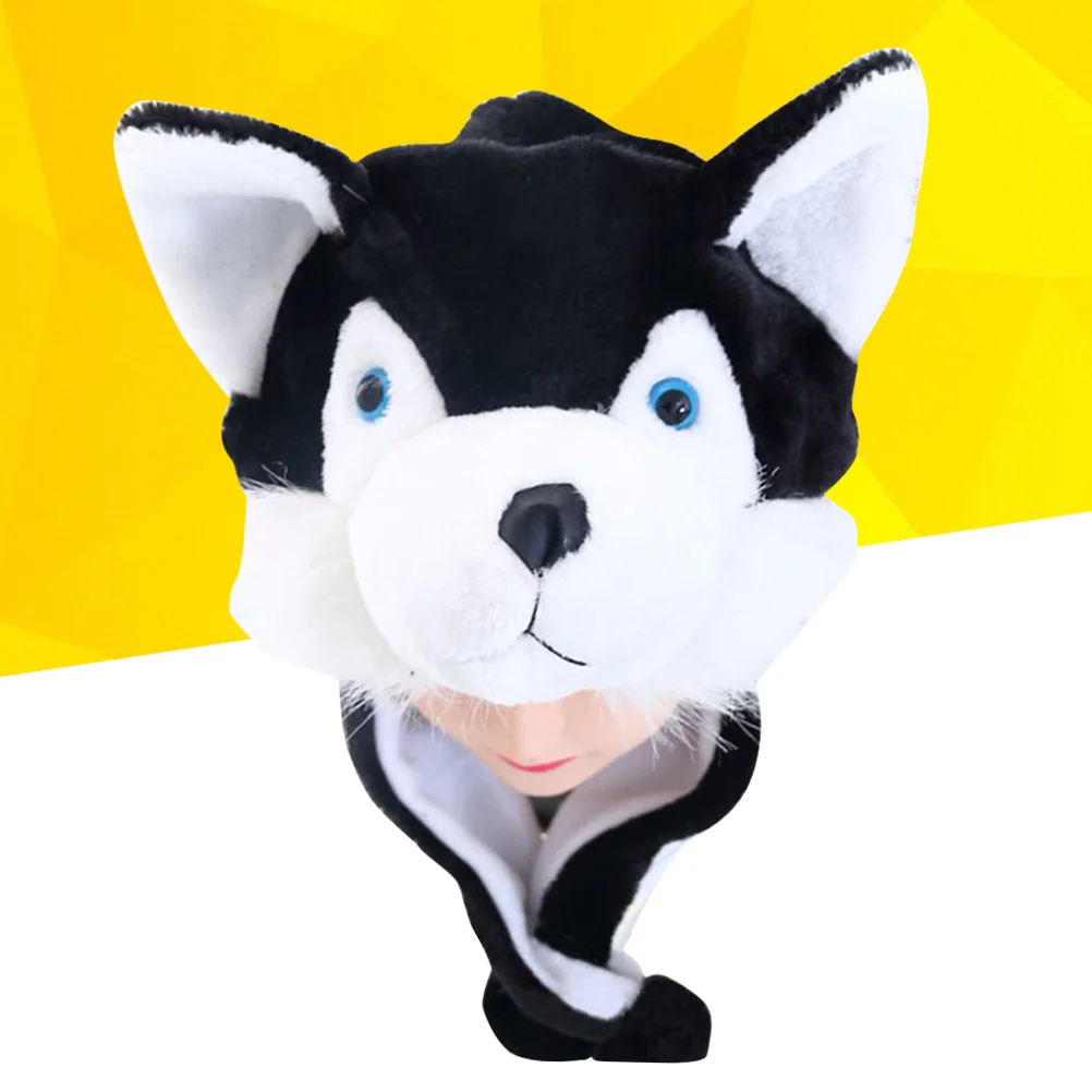 Funny Fashion Children Kids Cartoon Animal Hat - Black ( )