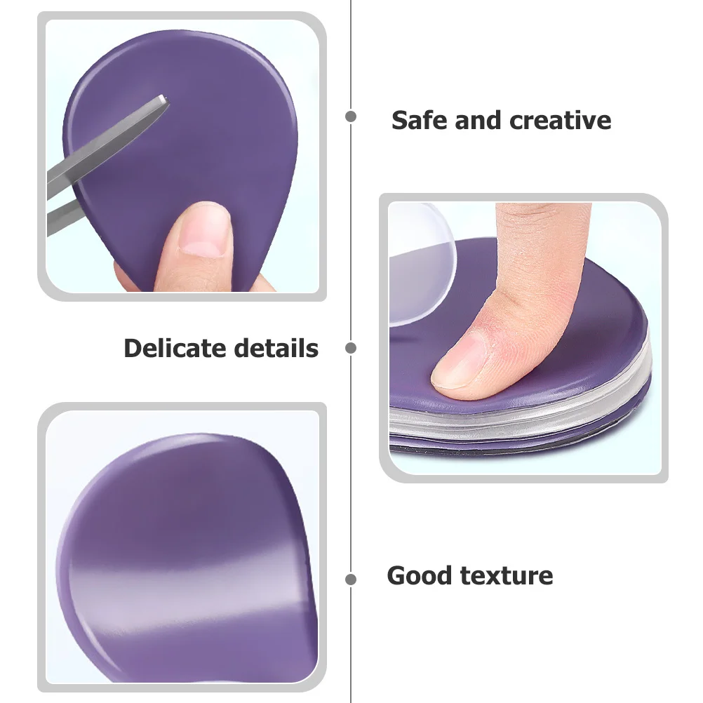 

4Pairs Soft Forefoot Pads High Heel Shoe Inserts Women Foot Cushion Gel Metatarsal Pads Non-Slip Half Foot Cushion Insoles