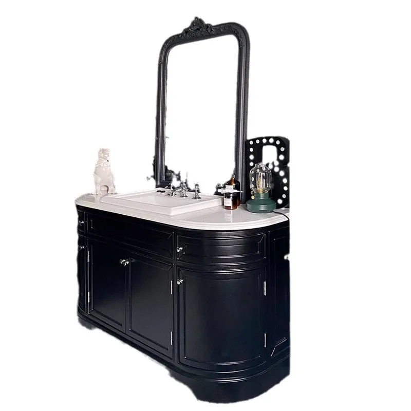 

Bathroom French retro bathroom cabinet