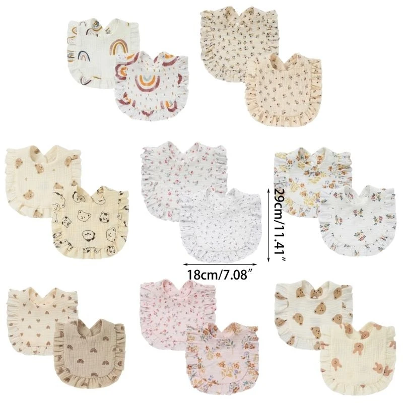 مريلة تغذية للرضع J15U مريلة لحديثي الولادة من LotusLeaf مريلة مستلزمات الأطفال #6