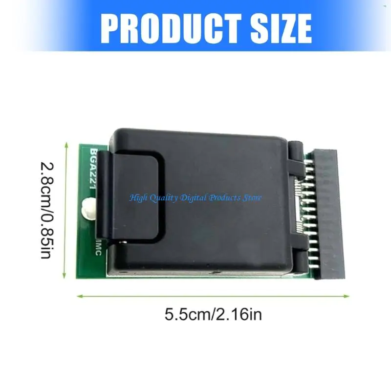 مجموعة محولات E2JE Advanced EMMC لصيانة الرقائق الاستقرار والمتانة