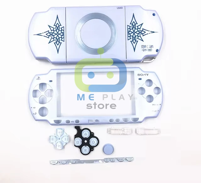 コンソールの交換用ハウジング,Sony Psp2000 psp 2000用の黒/白/銀色のハウジング