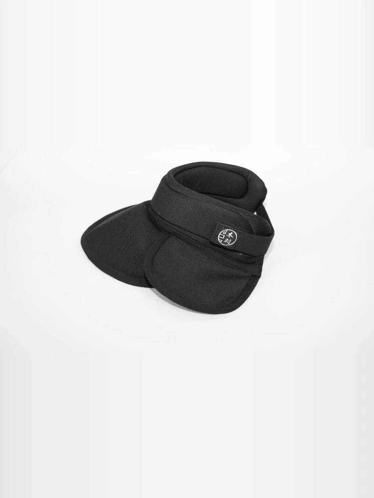 hema-throat-protector-nylon-steel-sword-fighting-sports-equipment-shoulder-guard-short-weapon-martial-arts-training-gear