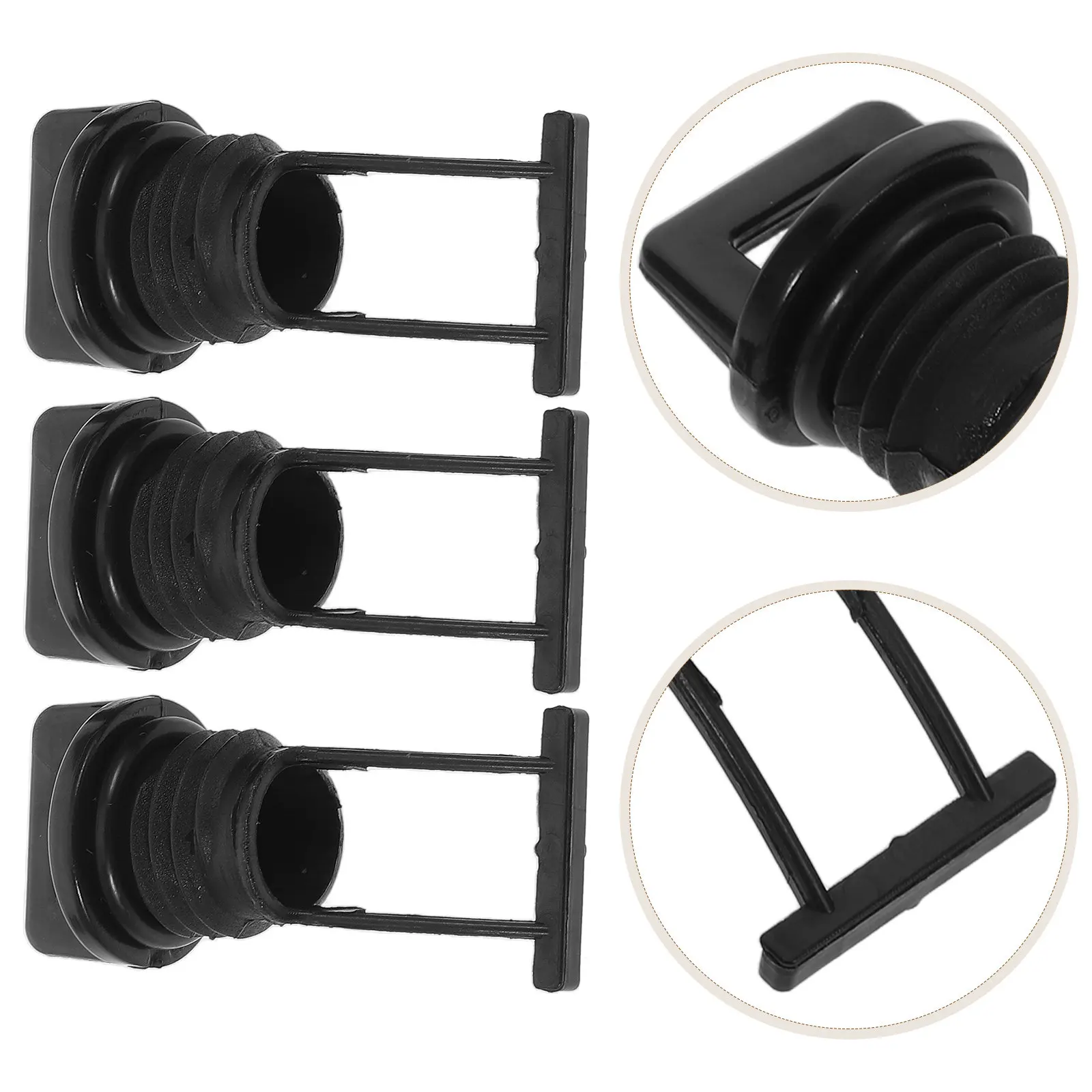 

6Pcs Kayak Drain Plug Kit Universal M19 Scupper Plugs Drain Hole Stoppers Replacement for Canoe Boat Accessories Self Bailing