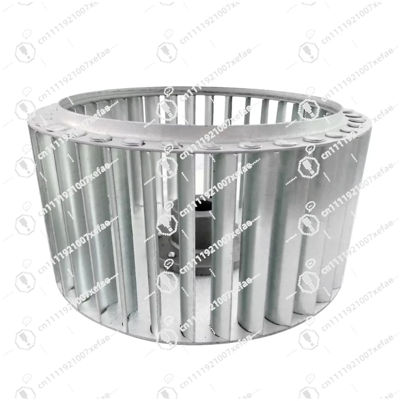 180 mm diameter carbon steel centrifugal fan impeller, aluminum blades, industrial, 380V/220V
