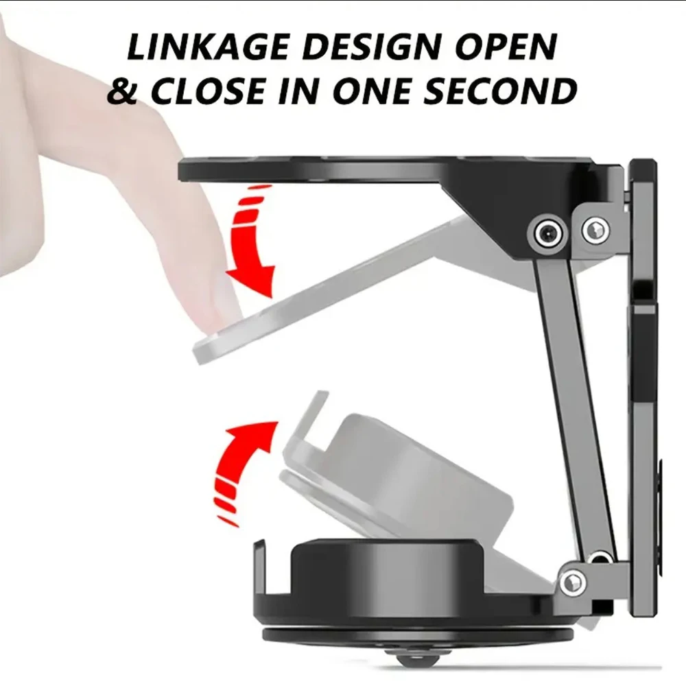 NEW Motorcycle Foldable Water Cup Bracket For Electric Bicycle Sport Cycling 360° Adjustable Handlebar Drink Holder Accessories image 3