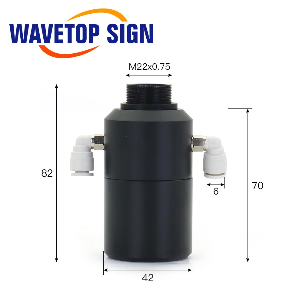 WaveTopSign 1064nm Quartz Water Cooled Laser Beam Expander Collimating Lens 16mm-3X