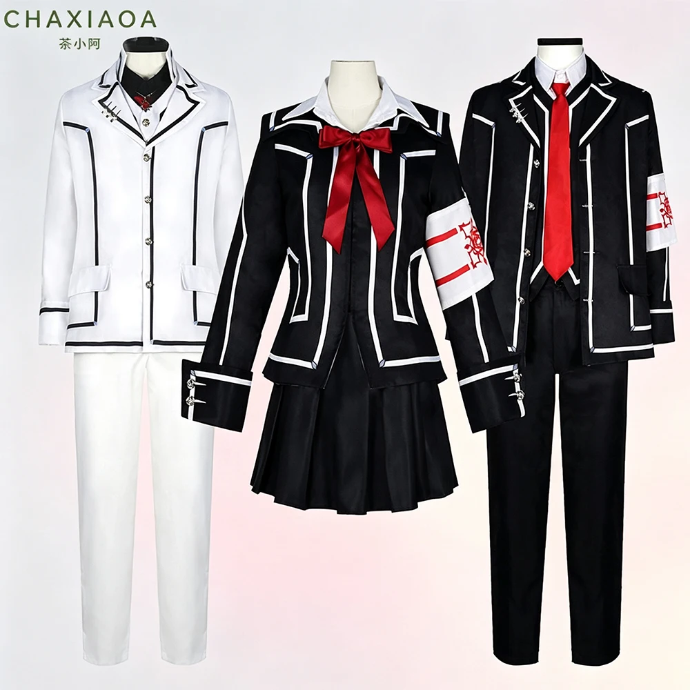 Vampire Knight Cosplay Kostüm Zero Kiryu Kaname Kuran Yuki Cross Zero Herren Damen Anime Schuluniform Halloween Cosplay Outfit