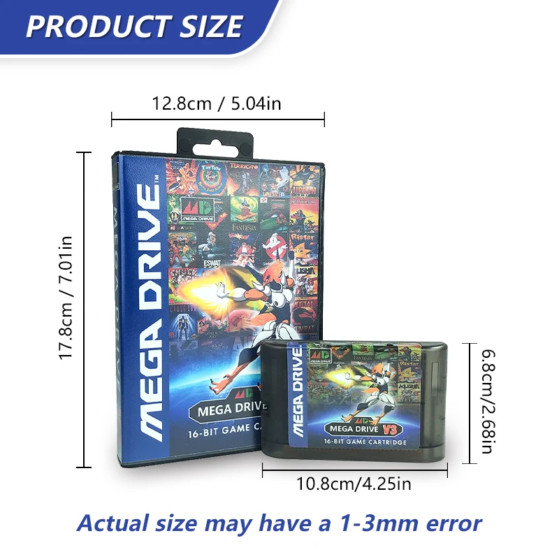 SEGA メガドライブ Genesis MEGA KEY Sega Mega Drive Genesis -- SUPER MEGA KEY -- Game. Work fully