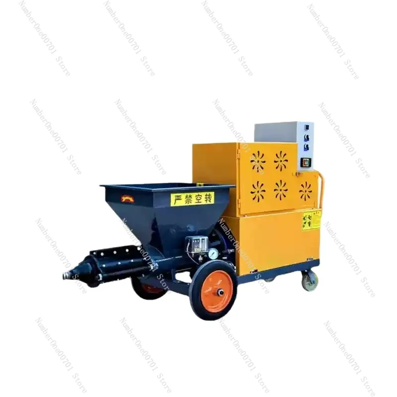 Indoor High-Pressure Putty Spraying Machine Cement Plaster Mortar Spraying Machine Automatic Brick Wall Cement Spraying Machine