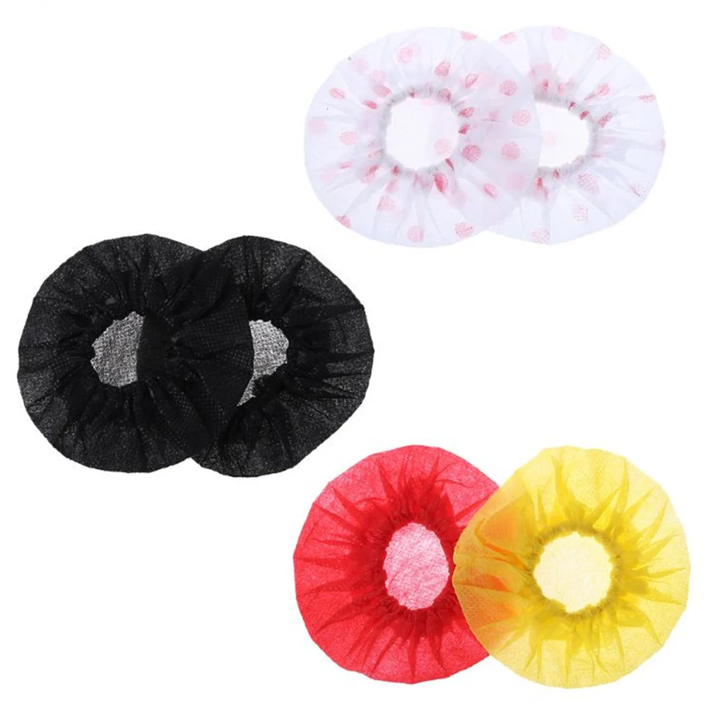 

66pcs Disposable Cover Set Non-Woven Fabric For Karaoke Ktv Stage Performance Replacement Microphone Cushions