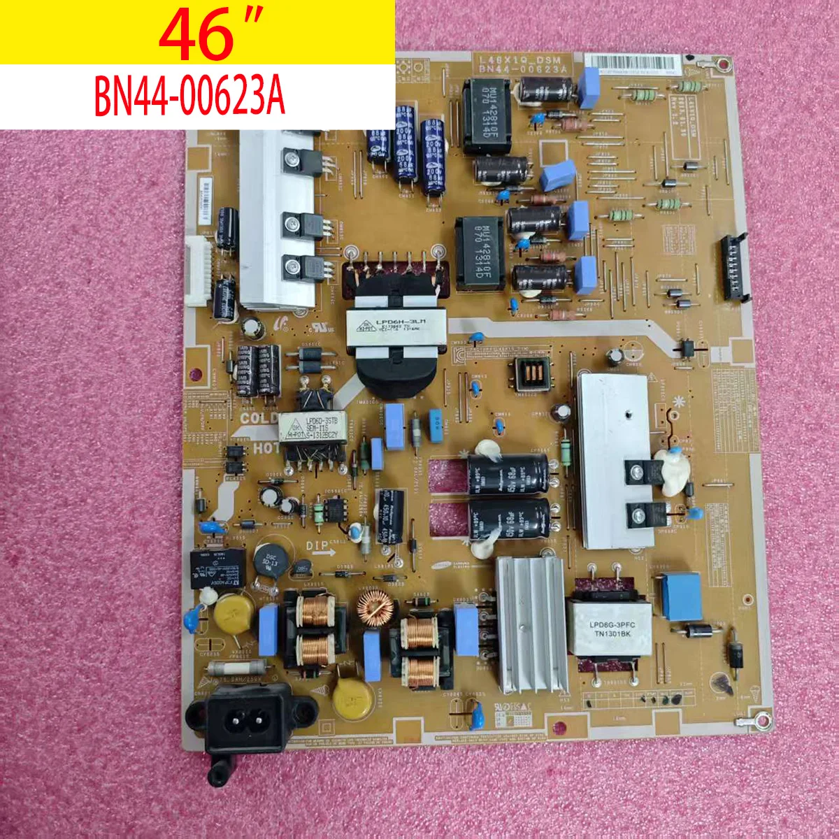 

NEW For Power Board BN44-00623B L46X1Q_DHS BN44-00623D power board Un46f6100 Un46f6400 Bn44-00623A