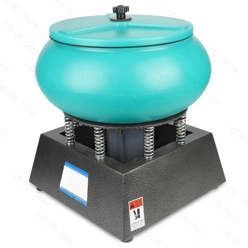 17-Inch Super Large Vibratory Tumbler: Wet/Dry Polisher For Metal Jewelry And Pearl Finishing