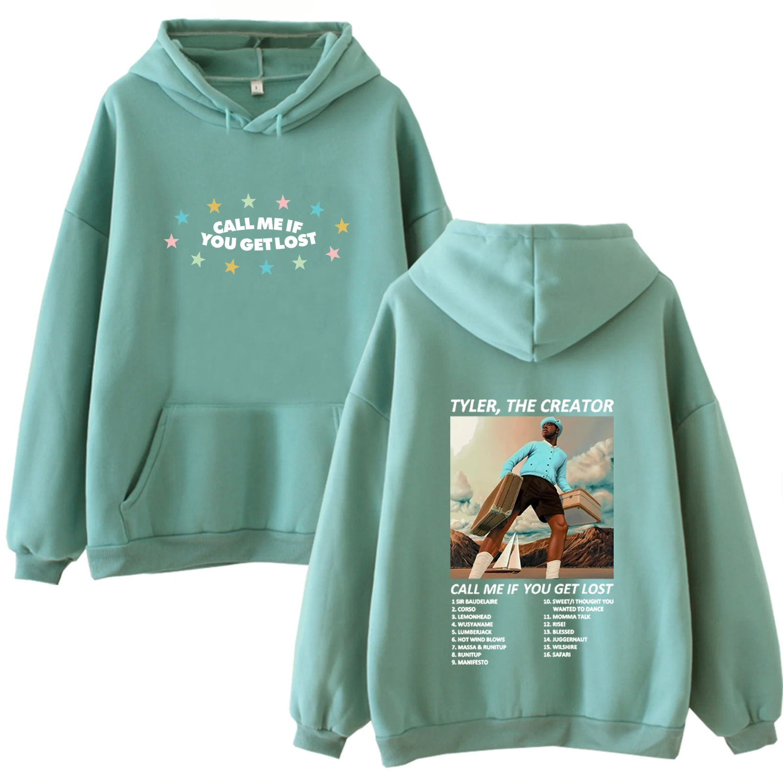 

Tyler, The Creator Call Me If You Get Lost 2024 Hoodie Spring and Summer Long Sleeve Casual Sweatshirt Unisex Music Fans Gift