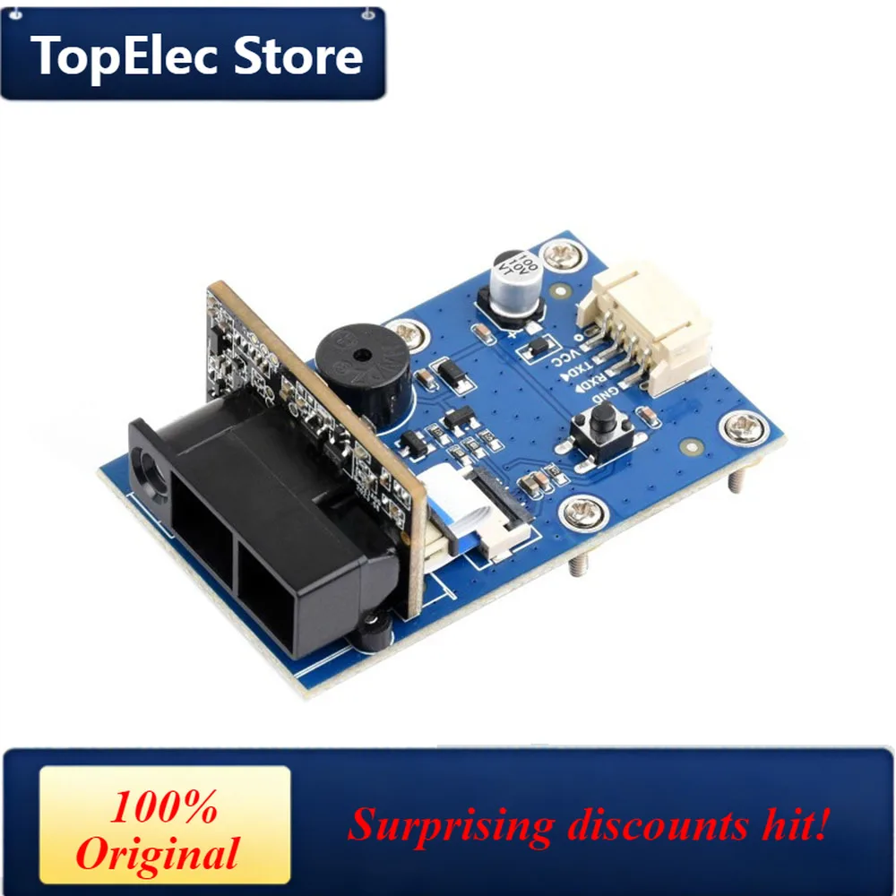 TopElec 2D Codes Scanner Module (E) Barcode / 2D Code Scanner Module Supports Metal DPM Code Recognition Compatible With Multipl