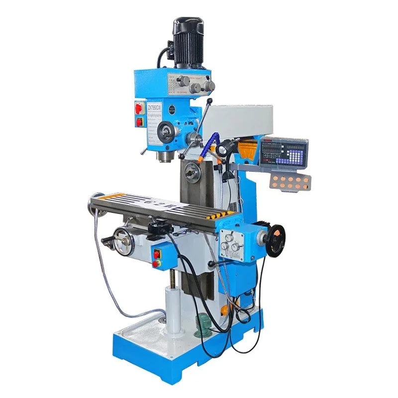 Manual Milling machine zx7550cw for metal milling function