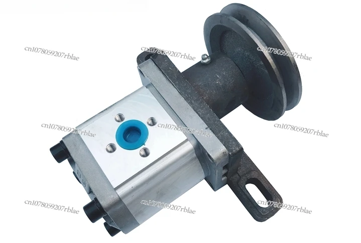 Modification of gear pump hydraulic pump to dump bucket hydraulic pump