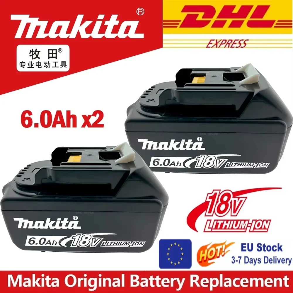 【Entrega RAPIDE】 Batterie Makita authentique de 6Ah 18V BL1860 BL1850B BL1850 BL1840 BL1830B
