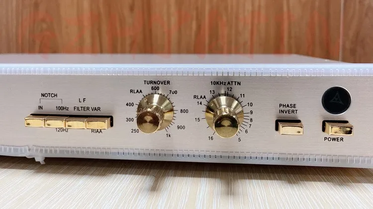 Nova réplica da acústica suíça fm 222 mk3 phono pré-amplificador linear.