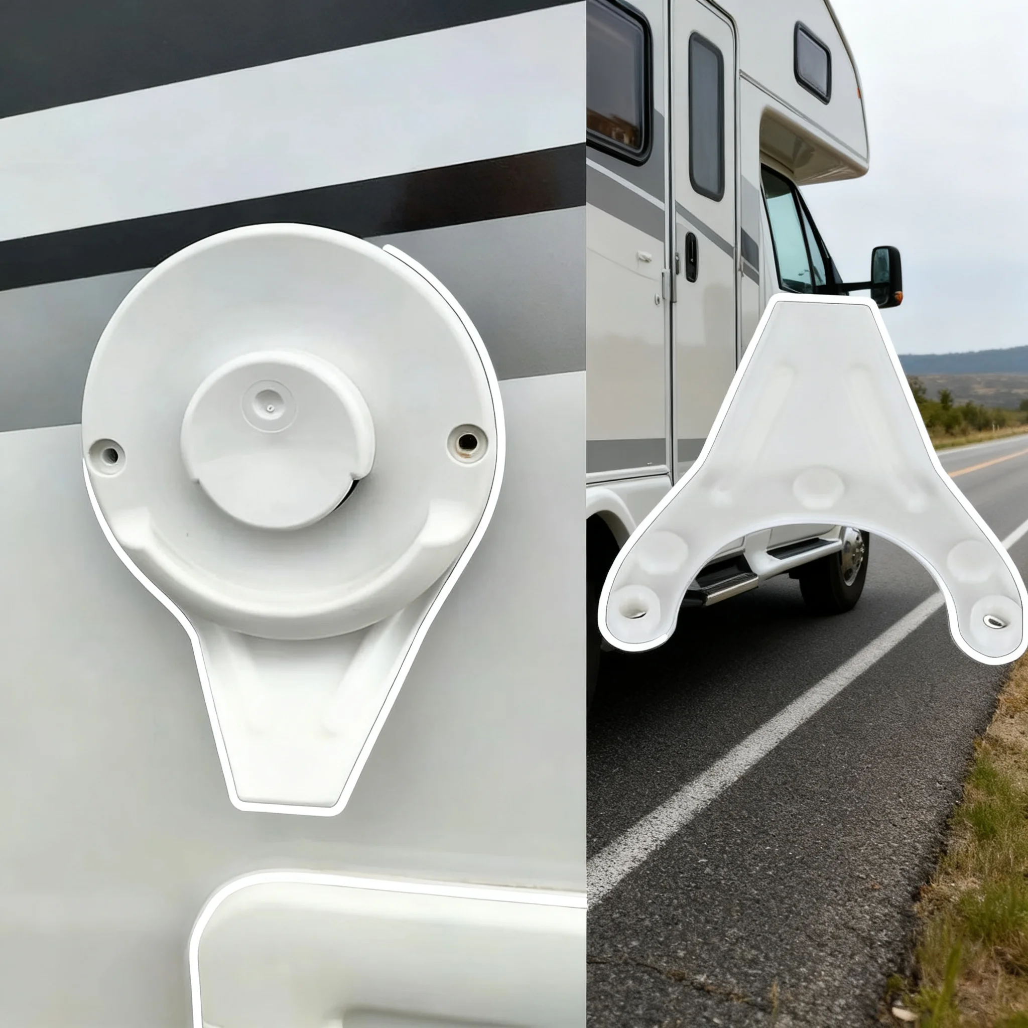 

Motorhome/Caravan External Condensate Water Drain for Truma & ALDE Stove Condensation Drain Deflector Camper Accessories