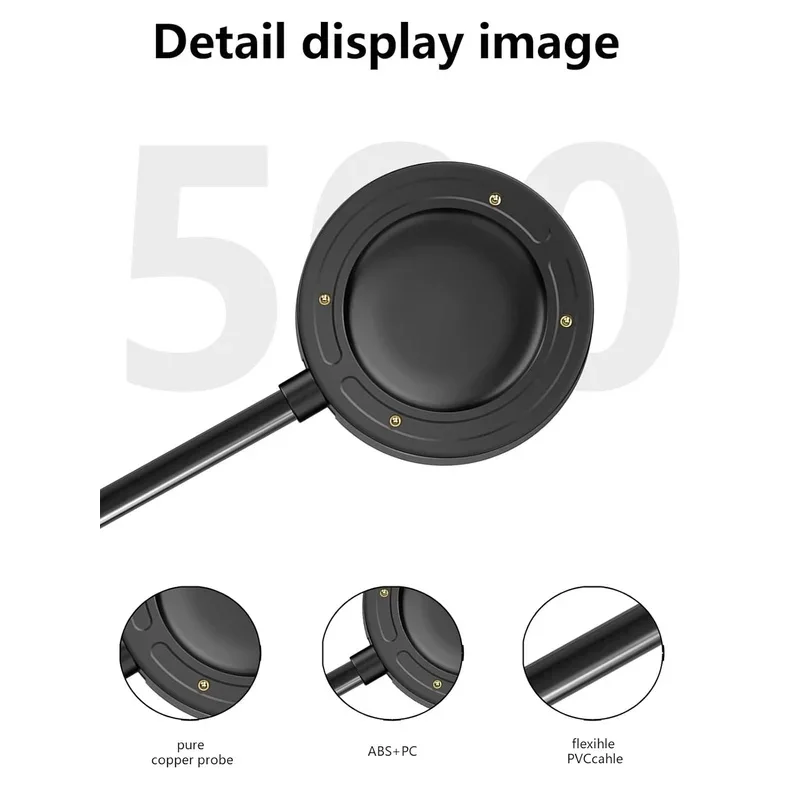 Pengisi daya pengganti 2-Pack ini kompatibel dengan kabel pengisi daya jam tangan pintar Suunto yang menggunakan USB-C.