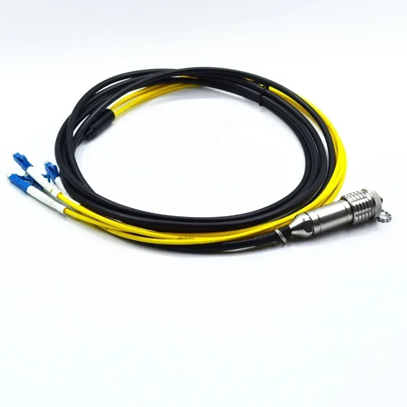 Conector De Fibra ODC Impermeável Ao Ar Livre, Conjuntos De Cabos De Plugue E Soquete, 4 Núcleos