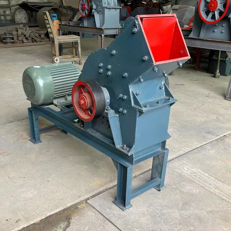 ハンマークラッシャー小石鉱石岩 5.5KW 7.5KW 小型クラッシャータイルコンクリートブロック建設廃棄物砂製造機
