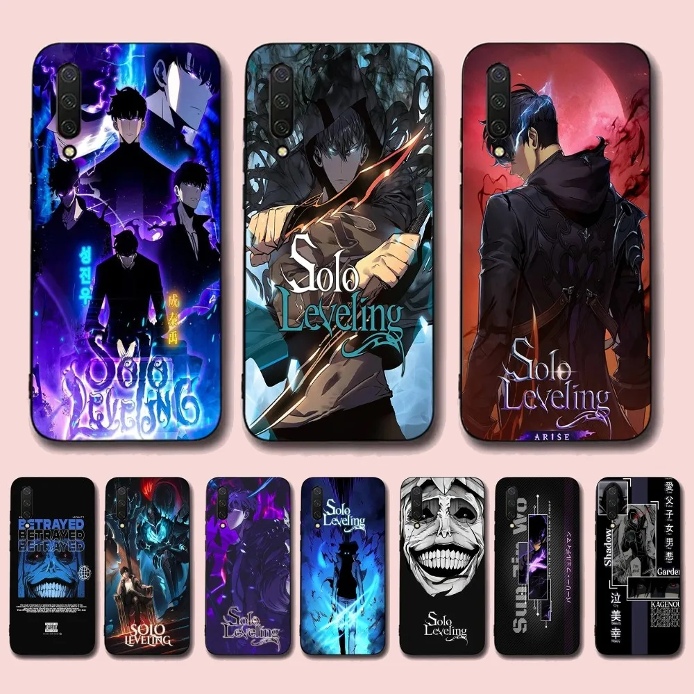 Hot Anime Solos Levelings Phone Case For Xiaomi Mi 5X 8 9 10 11 12 lite pro 10T PocoX3pro PocoM3 Note 10 pro lite