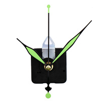 Essential For Wall Clock Replacement Parts DIY Quartz Clock Movement Mechanism with Glow in the Dark Hands and Long Spindle