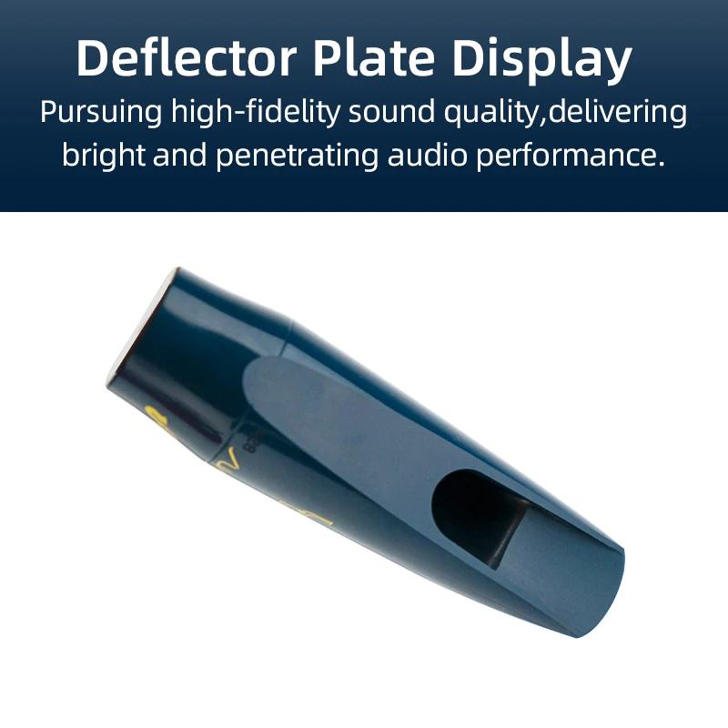 Французский импортный мундштук Vandoren Eb Key, альт-саксофон, мундштук с синим слоном A45, бакелитовый мундштук Vandoren A28