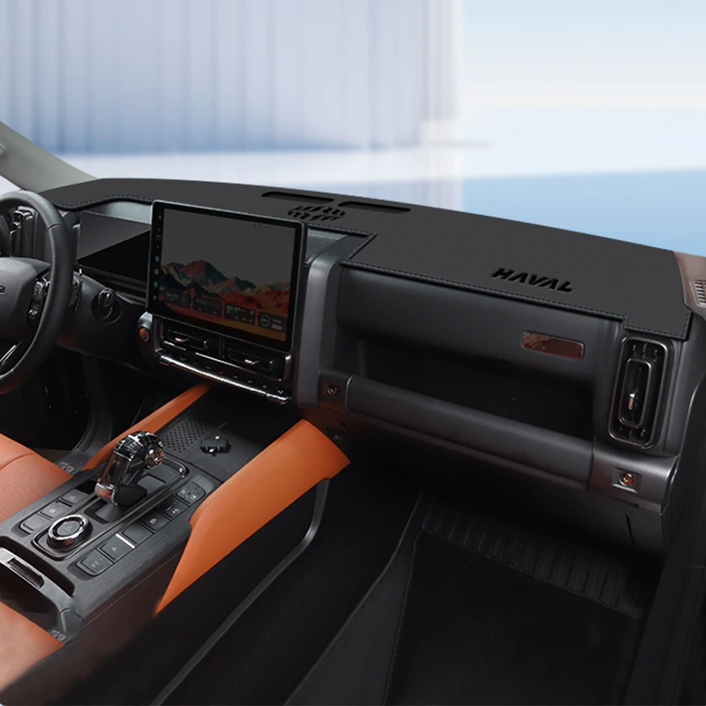 Para 2024 GWM HAVAL H9: Protetor Solar Decorativo para Painel Central e Console, Acessório de Proteção Solar para Interior Automotivo