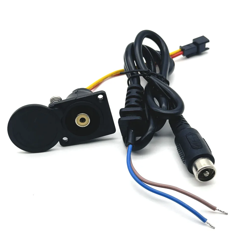 60V 10A DC Charging Cord RCA  Accessories For Xiaomi M365 Electric Scooter Power Charger Adapter Cable Repair Parts Connector