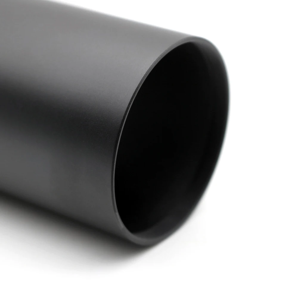 เลนส์ฮูดเทเล49 52 55 58มม. ความยาวโลหะแบบสกรูความยาว78มม. เลนส์ฮูดเลนส์กล้องโทรศัพท์สำหรับกล้องโทรทรรศน์เลนส์สะท้อนกระจก