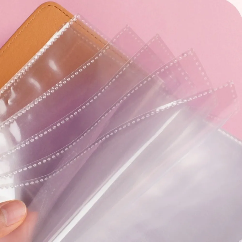 50Sheets Saving Money Binder Portable PU Leather Budget Binder with Lock Wallet Storage Cash Envelopes Account Book 50 Sheets view 2