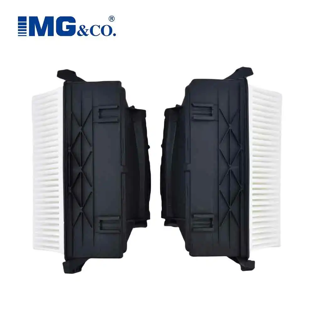 

642094000 Engine air filter compatible with Mercedes Benz GL350 ML350 S350 left and right pair 6420941804 6420942004