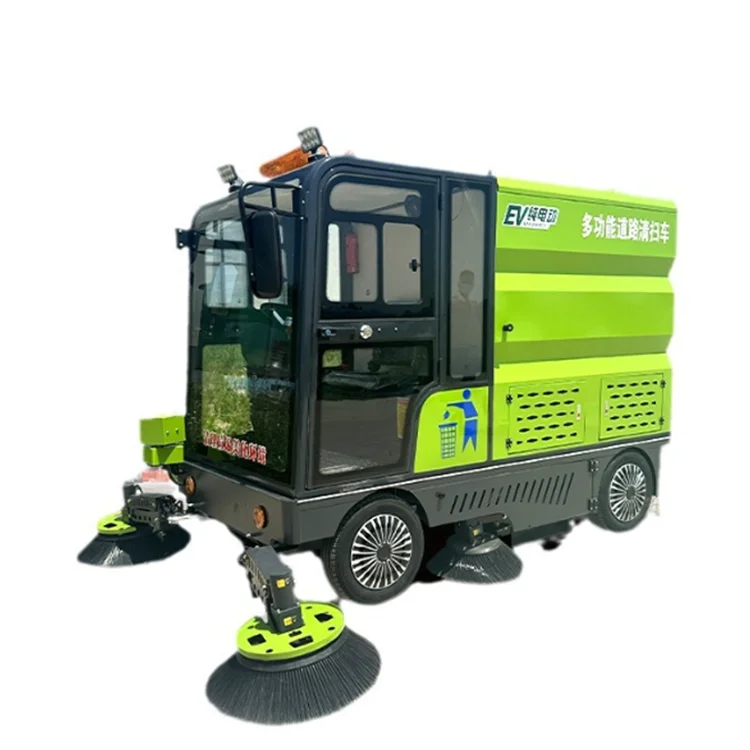 ركوب قوي على آلة كنس الأرضيات للتضاريس الخشنة والمناطق الصناعية الخارجية