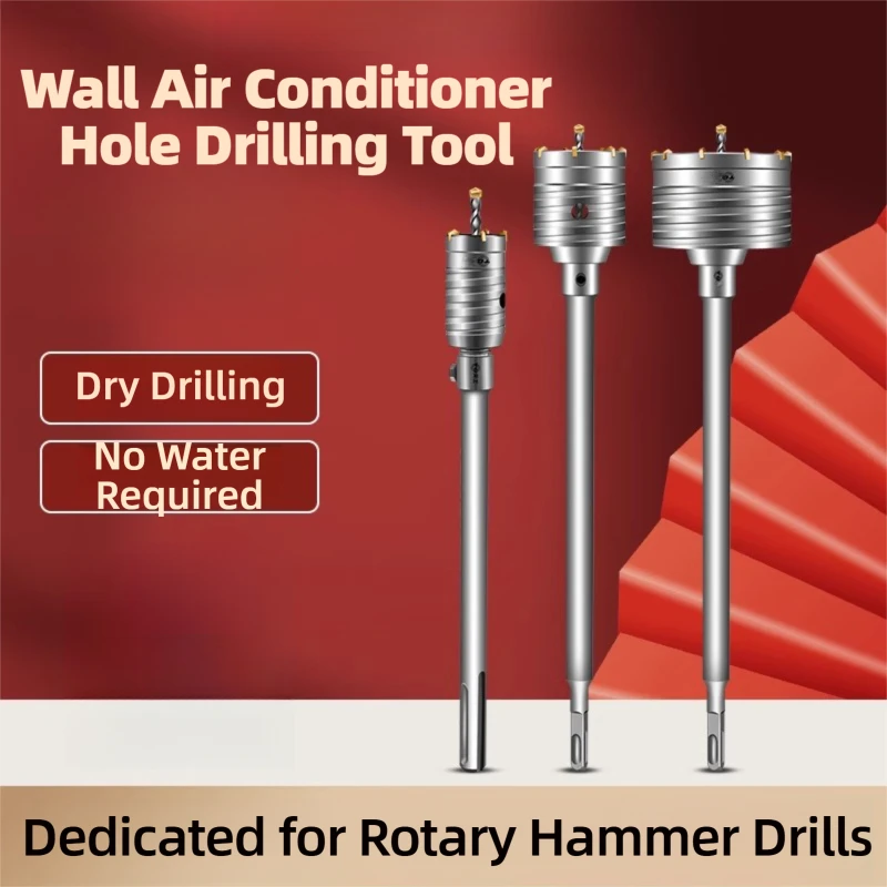 TG Professional Masonry Drilling Wall Opening Tool with Alloy Steel Core Drill Bit 30-120mm