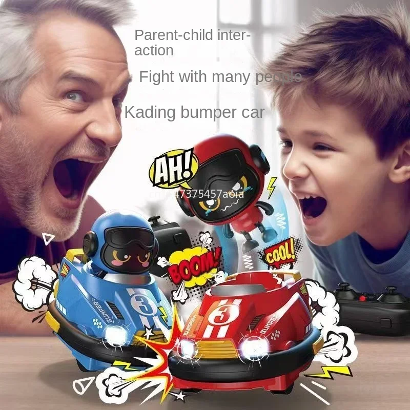 New Two person battle running kart toy remote control collision car parent-child interaction drift ejection children\'s toy boy