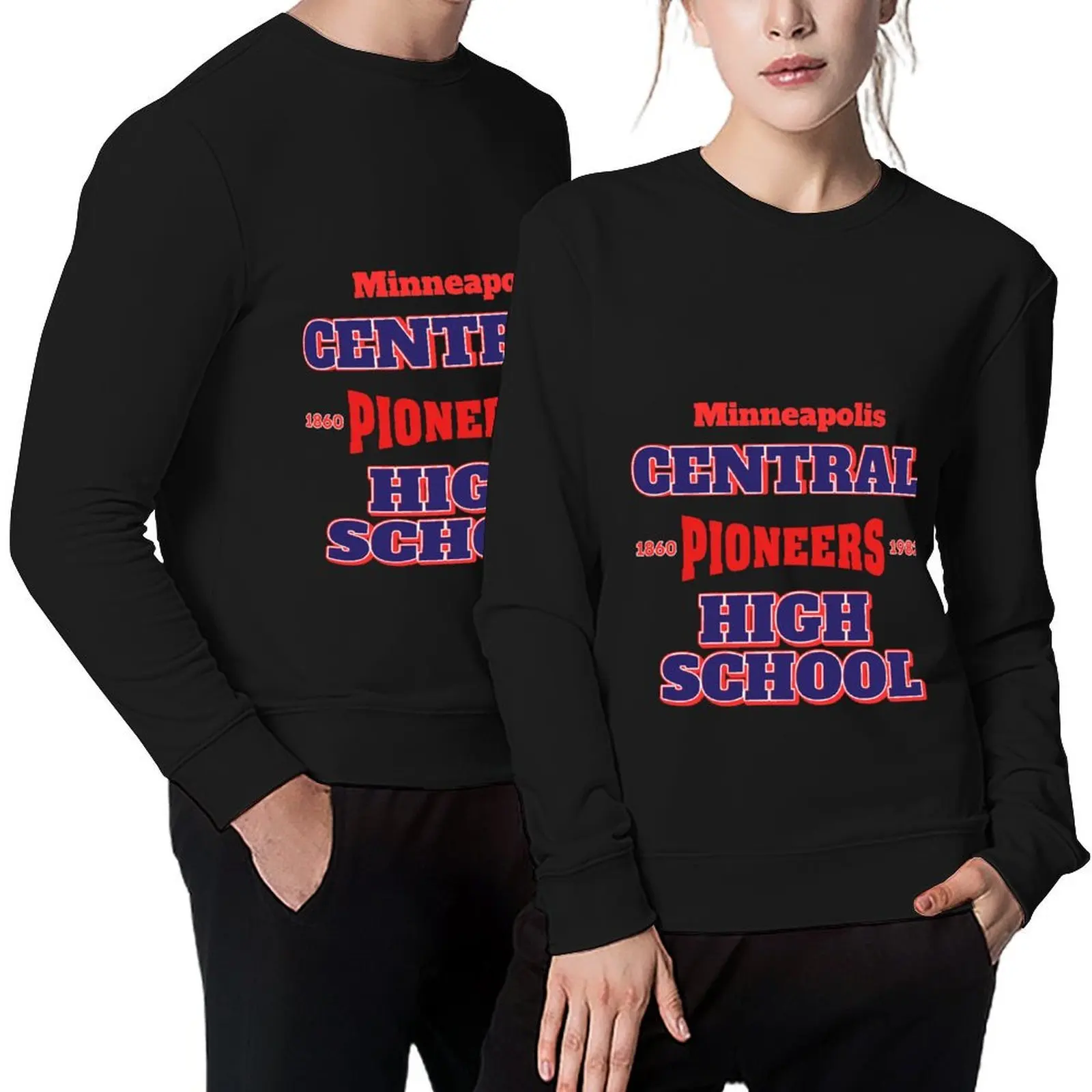 

Minneapolis Central High School Pullover tracksuit men mens clothes korean clothes mens clothing sports sweatshirt man