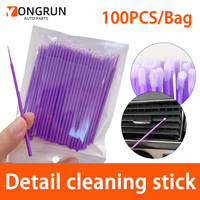 Detail Cleaning Brush Disposable Nano Cotton Swab Superfine Multi-Function For Car Interior Earphone Wiping Eyeliner