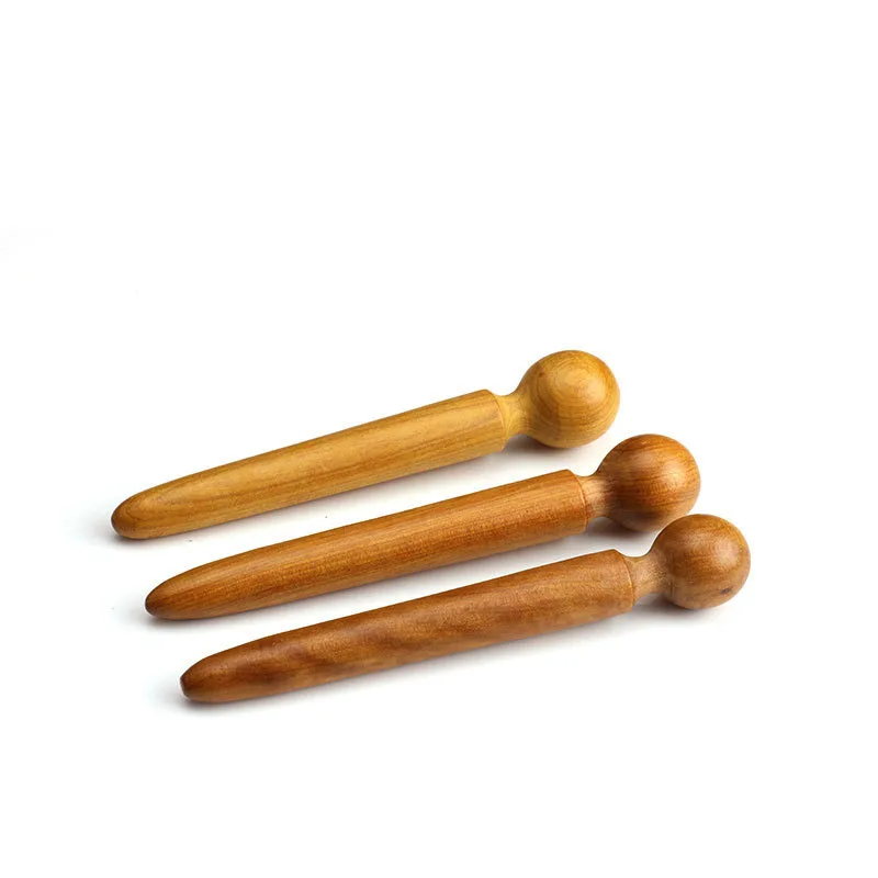 Vietnam Fragrant wood Massage Stick Muscle Relief Full Body Massager Point Roller Health Care Tool MR066