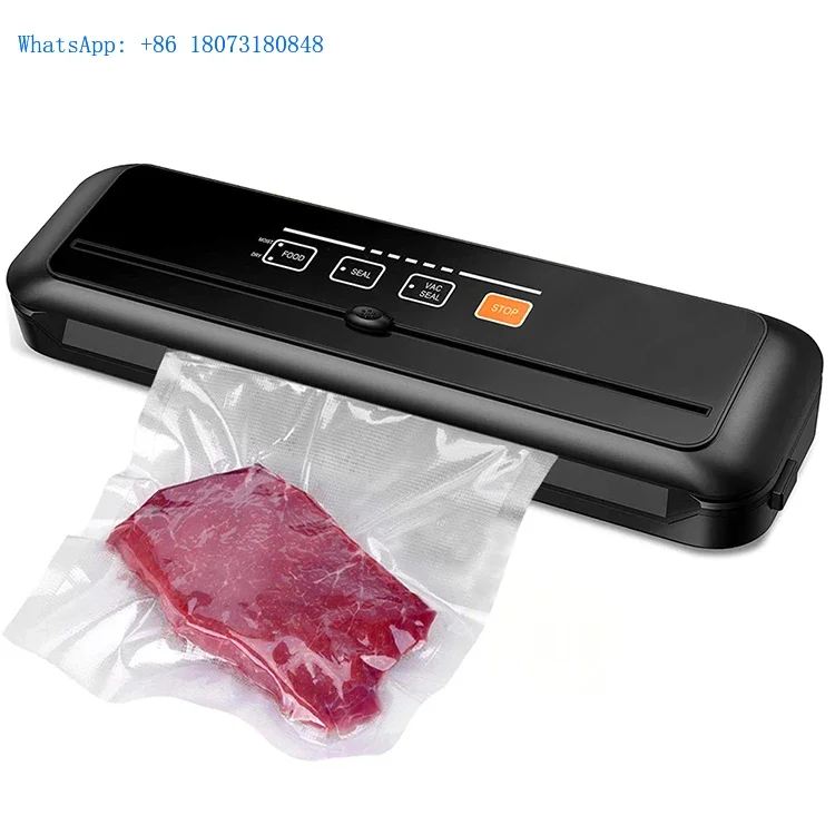 VS6621 Dry Moist Mode Vacuum Food Sealers Machine with Cutter and LED Indicator