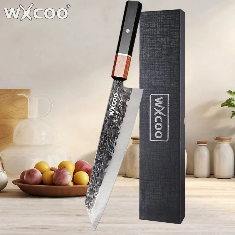 

WXCOO Professional Chef Knife Kitchen Knives Accessories Japanese Kitchen Knife Meat Butcher Cutting Slicing Knife Fruit Knives