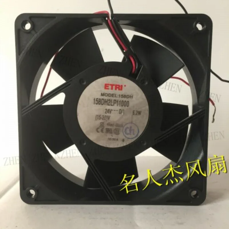 

Y 1pcs FOR ETRI 158DH2LP11000 24V 2-wire cooling fan