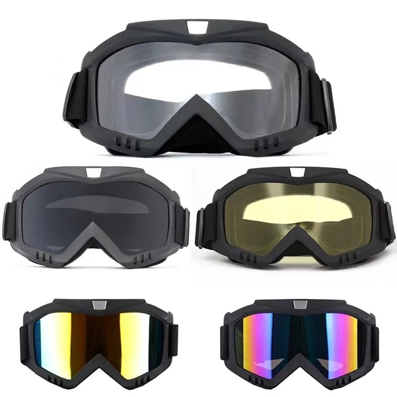 Wind Sand Resistant Riding Full Face Cover, Anti-glare Snow Goggles, Facial Protector For Off-road ATV And Long-distance Biking